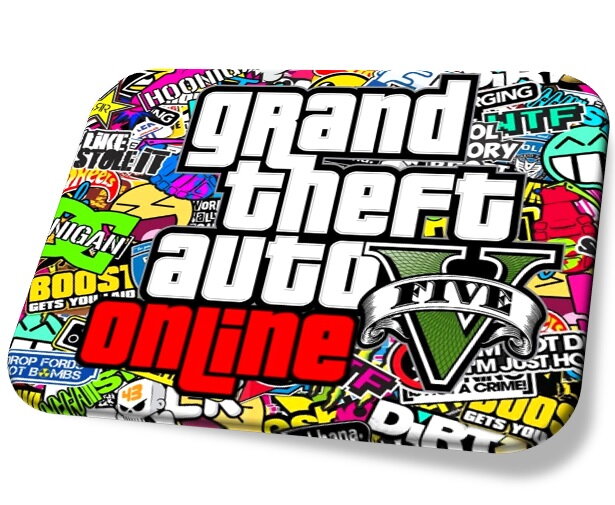 Podložka pod myš sticker bomb GTA 5