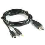 2v1 Power and Data PSP kabel